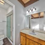 Bathroom 2 tahoe keys condo with boat dock