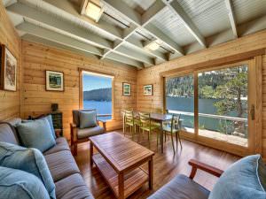 living dining 2 echo lake cabin