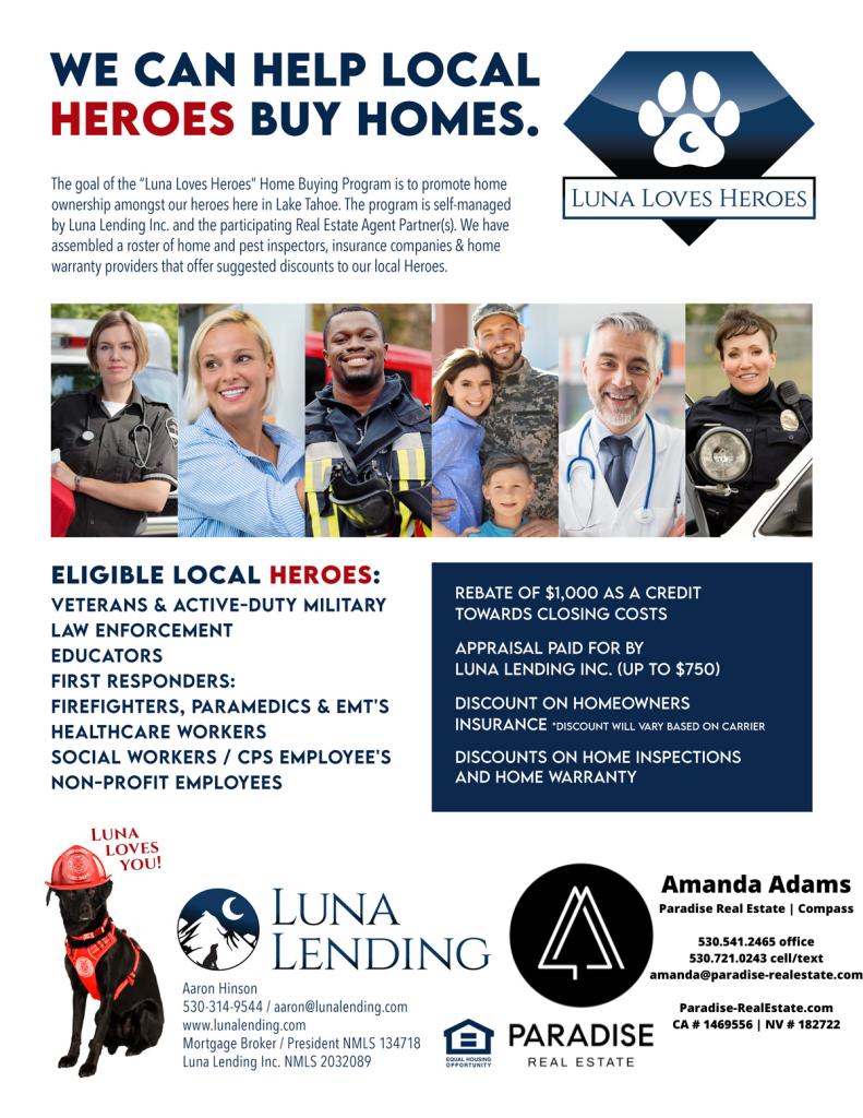 helping tahoe heroes