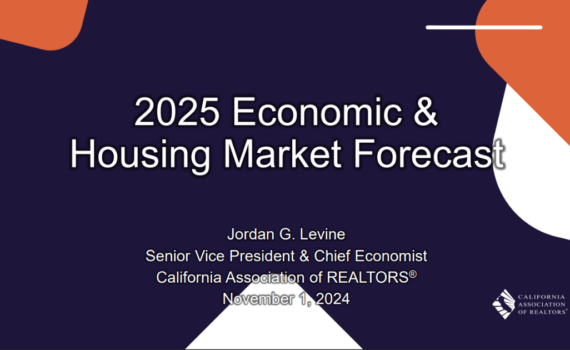 2025 housing market forecast California